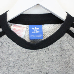 Womens ADIDAS Sweatshirt Grey | XS