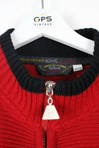 PAUL & SHARK Zip Sweatshirt Red | XL