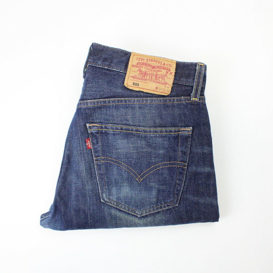 LEVIS 501 Jeans Dark Blue | W32 L30