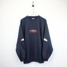 Load image into Gallery viewer, UMBRO 00s Sweatshirt Navy Blue | XXL
