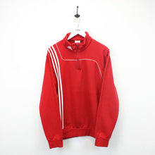 Load image into Gallery viewer, ADIDAS 00s 1/4 Zip Sweatshirt Red | Large
