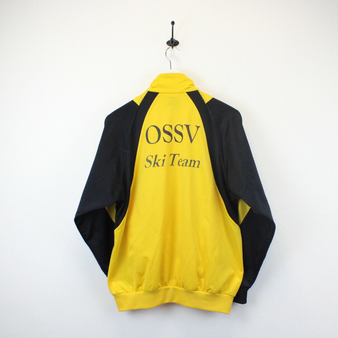 ADIDAS Track Top Yellow Medium GPS Vintage