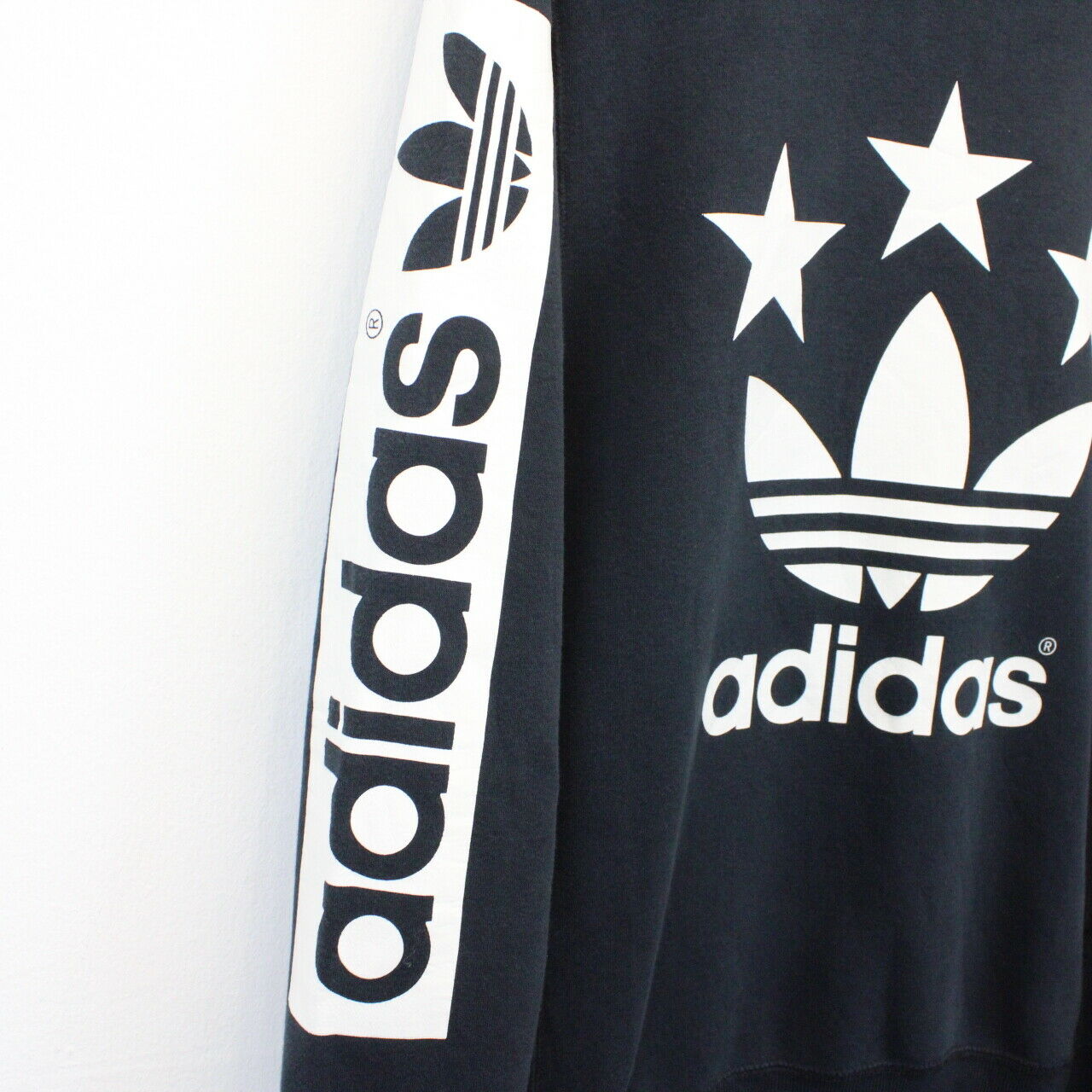 ADIDAS ORIGINALS Sweatshirt Black | Small