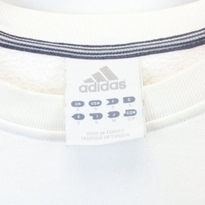 ADIDAS 00s Sweatshirt White | Small