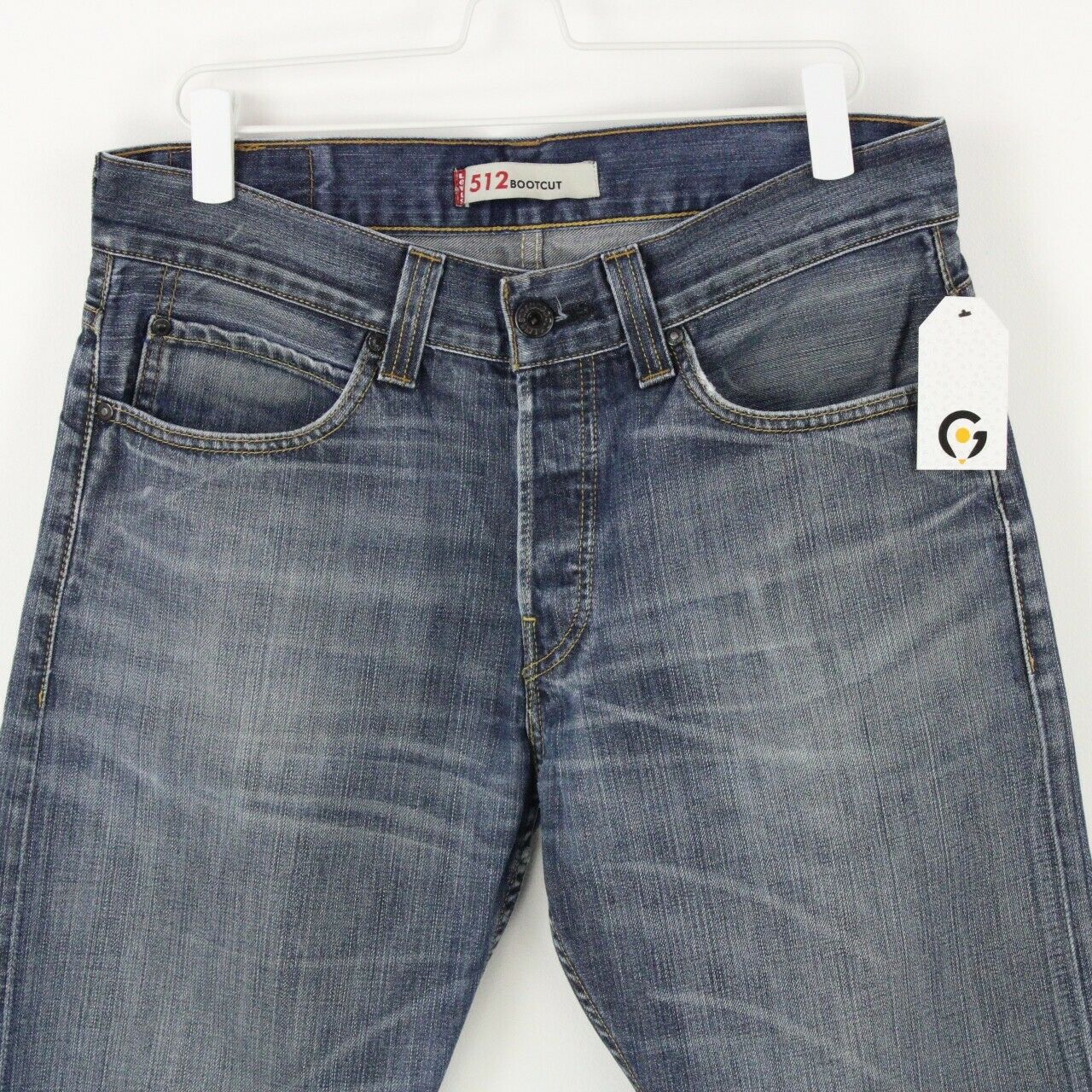 Mens LEVIS 512 Jeans Mid Blue | W34 L32