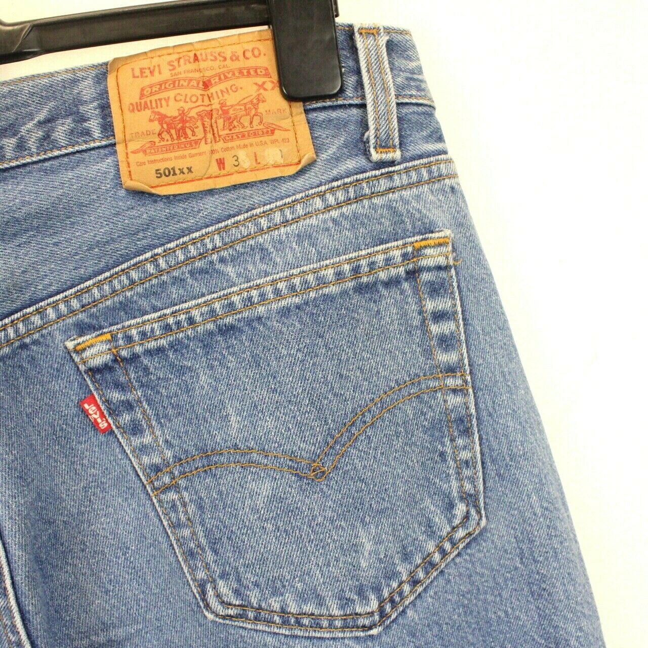 LEVIS 501 XX Jeans Light Blue | W34 L28 – GPS Vintage