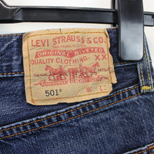 Load image into Gallery viewer, Womens LEVIS 501 Jeans Blue | W29 L34
