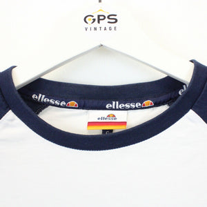 ELLESSE T-Shirt White | Small