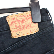 Load image into Gallery viewer, Womens LEVIS 501 Shorts Black | W32
