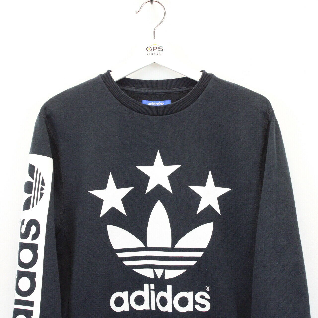 ADIDAS ORIGINALS Sweatshirt Black | Small