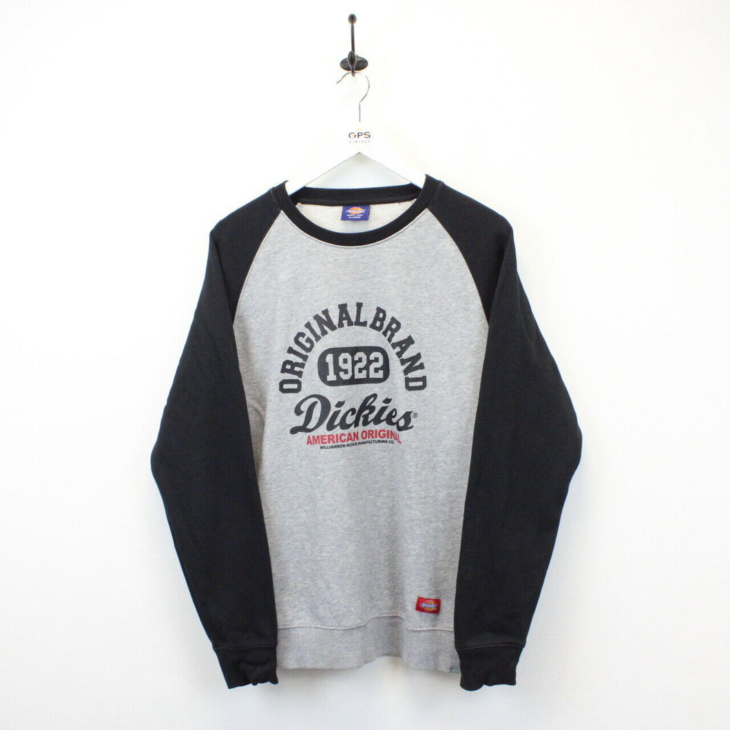 DICKIES 00s Sweatshirt Grey | Large