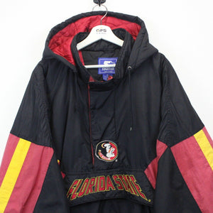 NCAA STARTER 90s Florida State SEMINOLES Jacket Black | XL