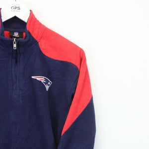 Womens NFL New England PATRIOTS 1/4 Zip Fleece | Medium