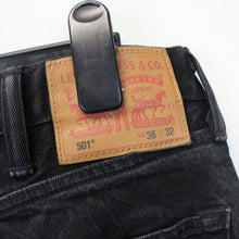 Load image into Gallery viewer, LEVIS 501 S Jeans Black Charcoal | W38 L32
