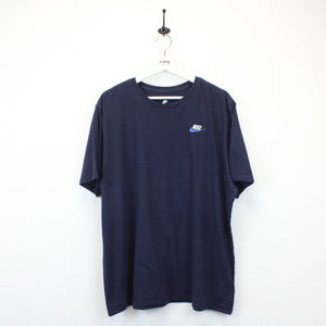 NIKE T-Shirt Navy Blue | XXL