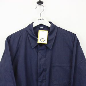 Worker Chore Jacket Navy Blue | Medium