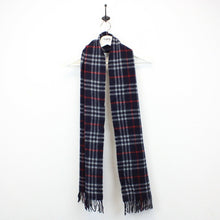 Load image into Gallery viewer, BURBERRYS 90s Nova Check Scarf | Navy Blue
