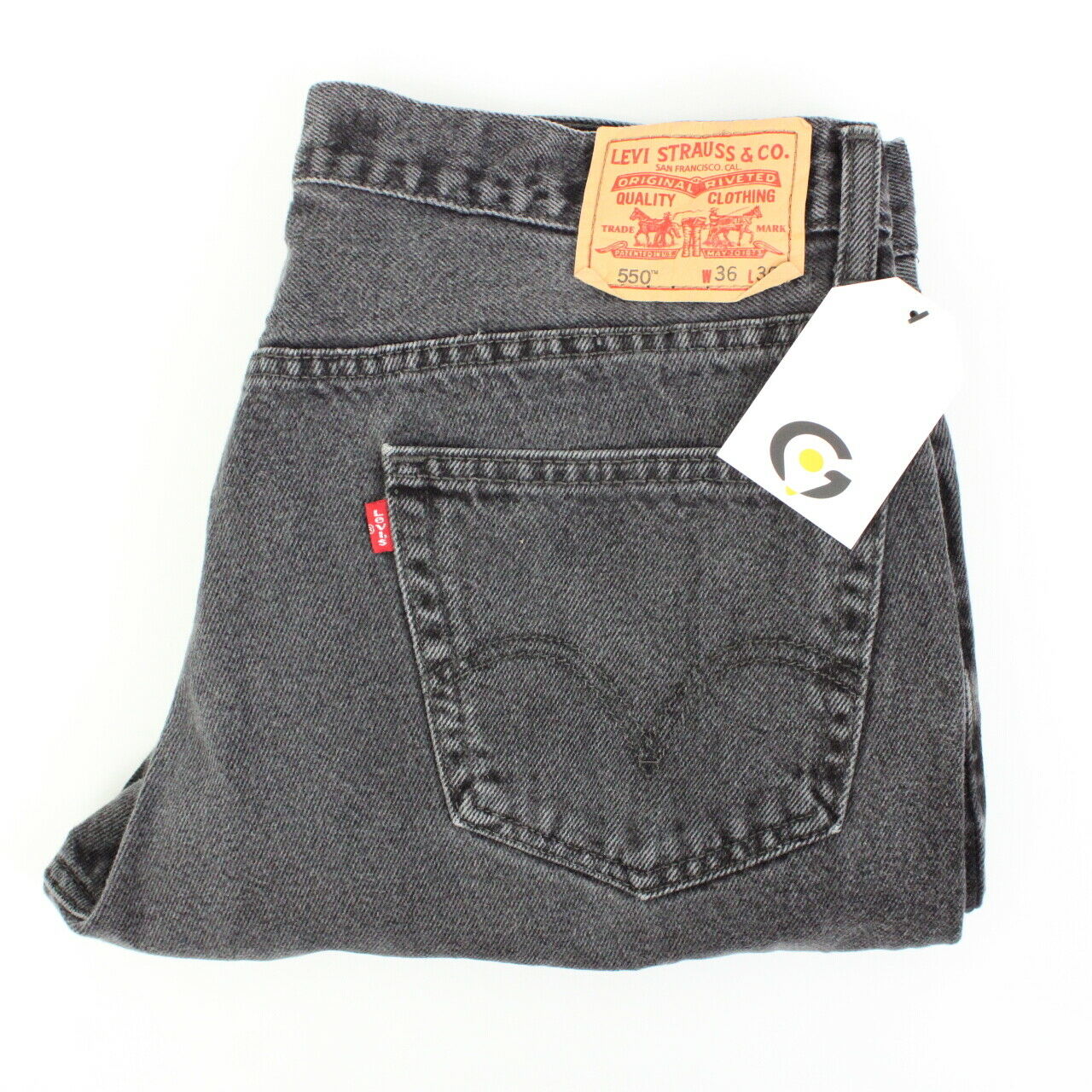 LEVIS 550 Jeans Black Charcoal | W36 L30