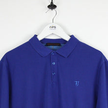 Load image into Gallery viewer, TRUSSARDI Polo Shirt Blue | Large
