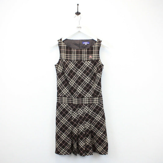 Womens BURBERRY 90s Dress Brown | Small