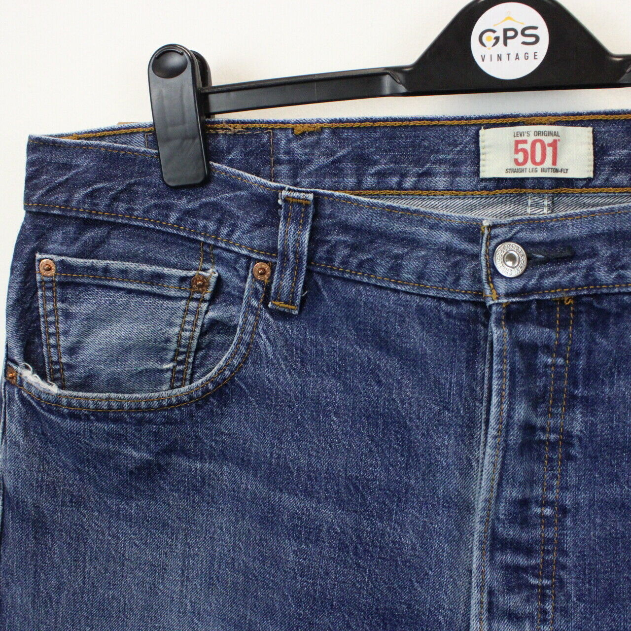 LEVIS 501 Jeans Dark Blue | W40 L26