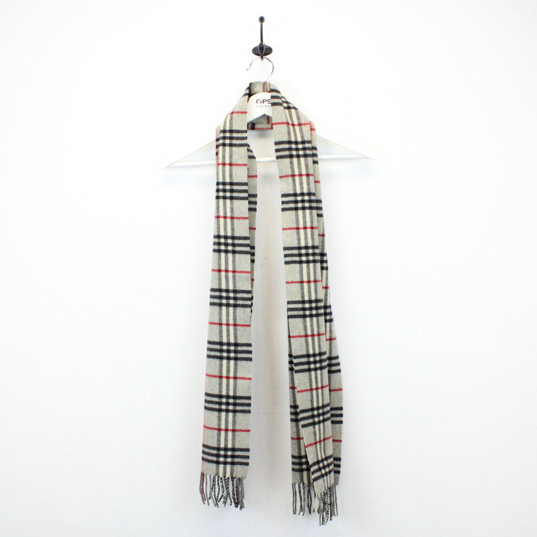 BURBERRYS 90s Nova Check Scarf | Grey