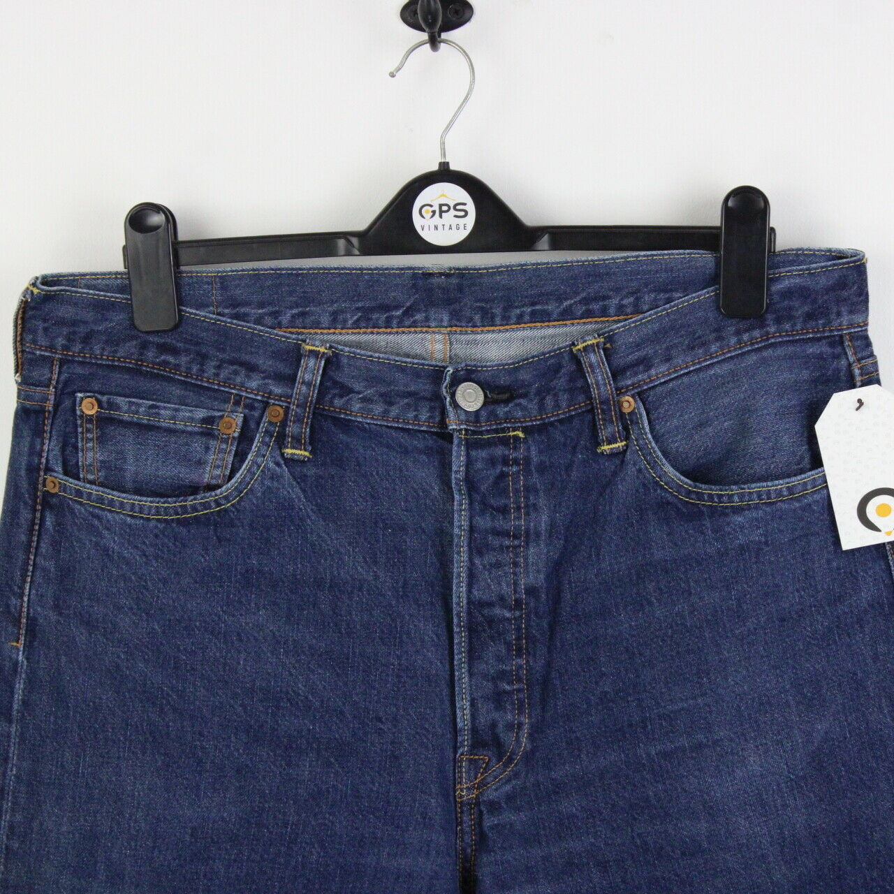 LEVIS 501 Jeans Dark Blue | W37 L30