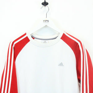 ADIDAS 00s Sweatshirt White | Small