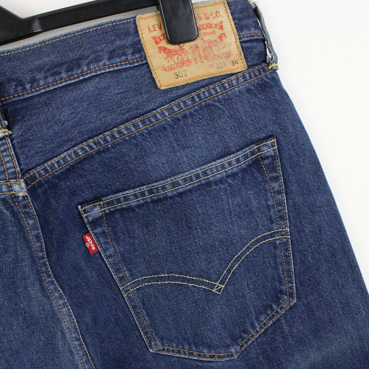 LEVIS 501 Jeans Dark Blue | W37 L30