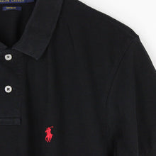 Load image into Gallery viewer, Mens RALPH LAUREN Polo Shirt Black | Large
