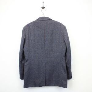 BURBERRY Wool Blazer Navy Blue | 44R Large