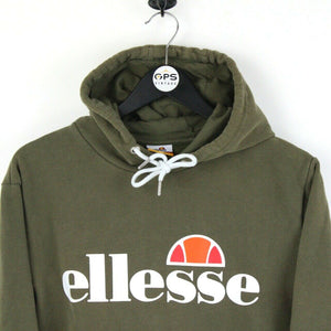 Womens ELLESSE Hoodie Green | Small