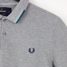 Load image into Gallery viewer, Mens FRED PERRY Polo Shirt Grey | Medium
