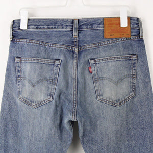 LEVIS 501 Big E Jeans Mid Blue | W32 L34