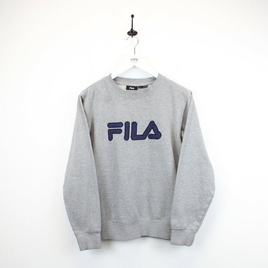 FILA 00s Sweatshirt Grey | Medium