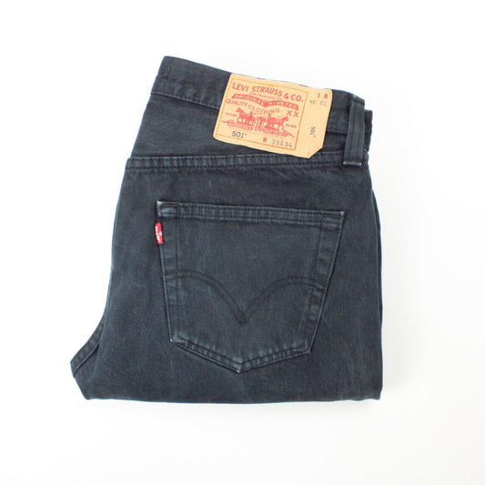 LEVIS 501 Jeans Black | W33 L32