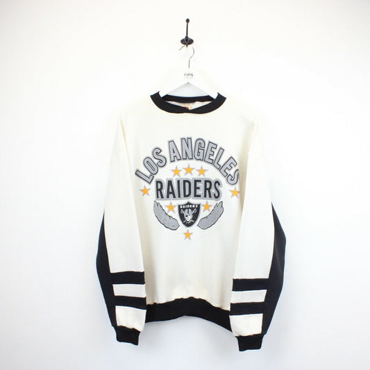 NFL LOGO 7 80s LA RAIDERS Sweatshirt | XL