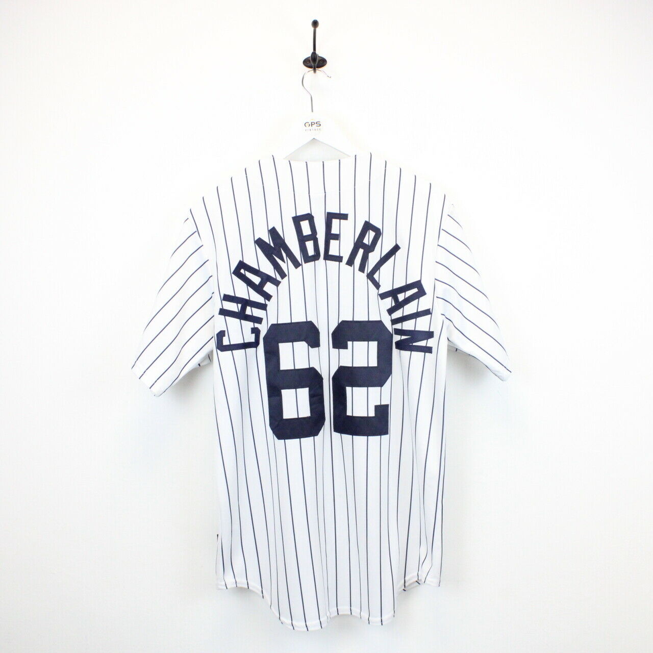 Vintage #62 JOBA CHAMBERLAIN New York Yankees MLB Majestic Jersey
