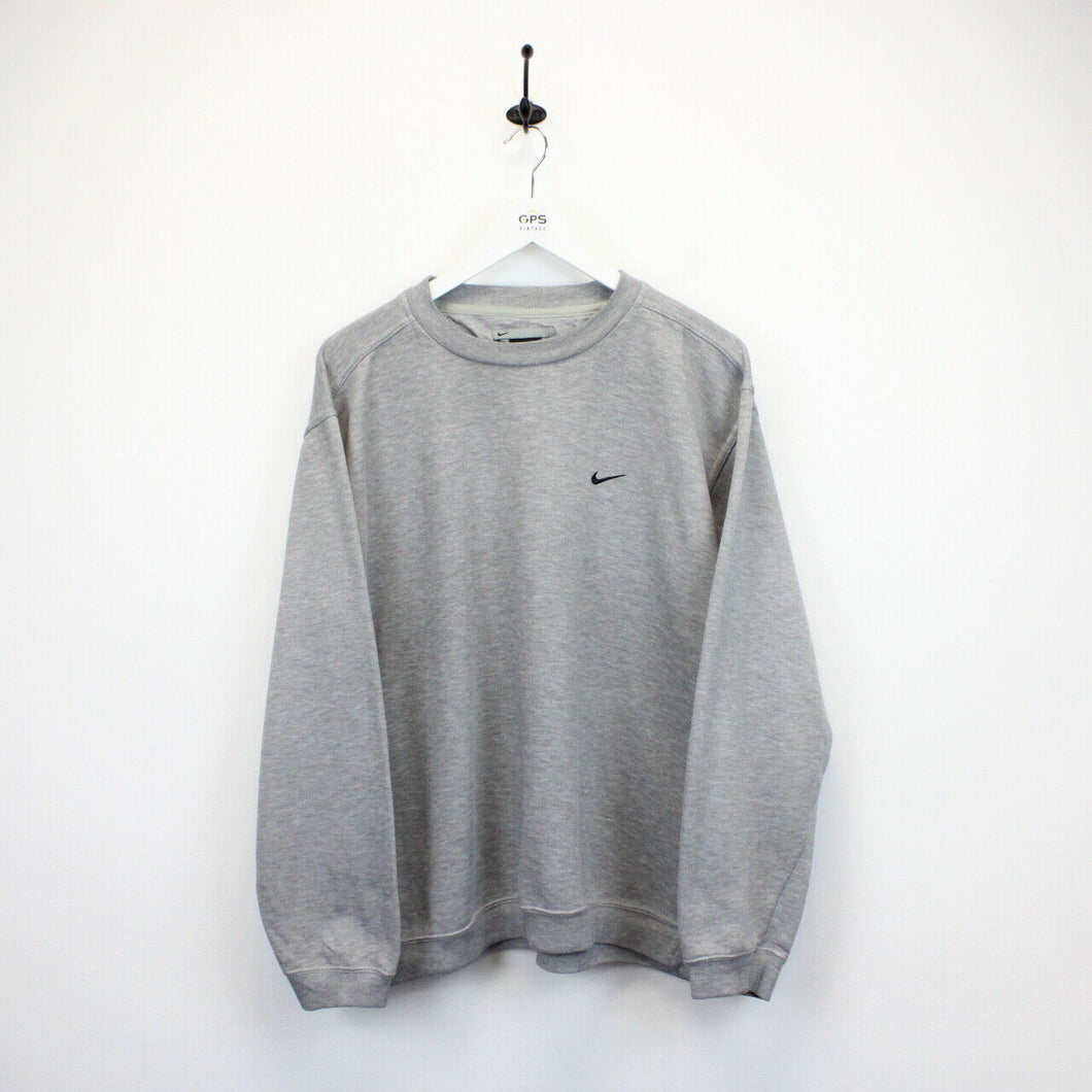 NIKE 00s Sweatshirt Grey | XL