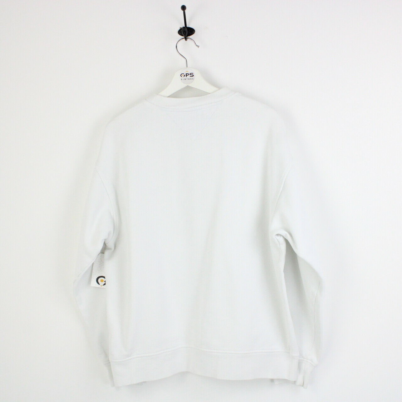 TOMMY HILFIGER 00s Sweatshirt White | Medium