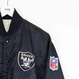 Vintage 90s STARTER Oakland RAIDERS Jacket | XL