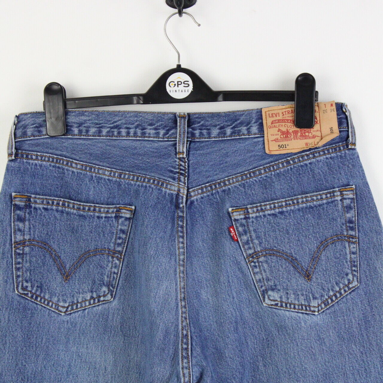 LEVIS 501 Jeans Mid Blue | W36 L28