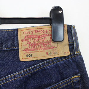 LEVIS 501 Jeans Dark Blue | W34 L30