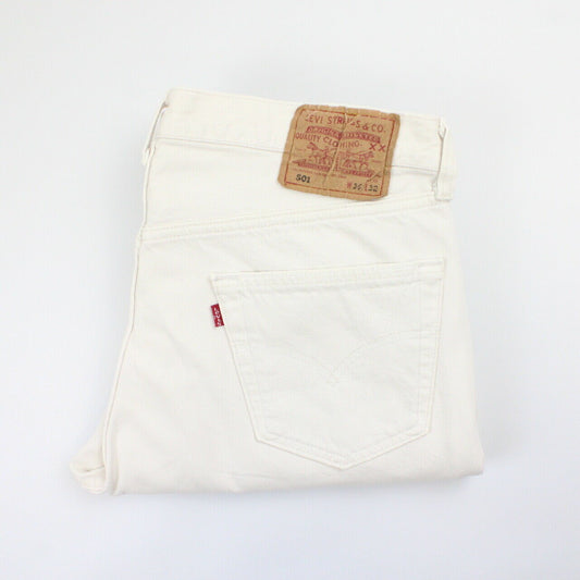 LEVIS 501 Jeans White | W36 L32