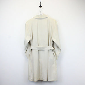 Womens BURBERRYS 90s Trench Coat Cream | Large