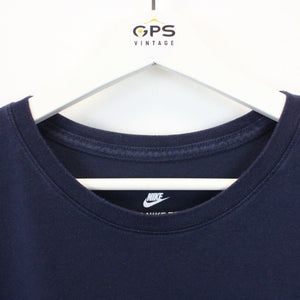 NIKE T-Shirt Navy Blue | XXL