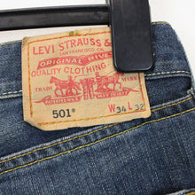 Load image into Gallery viewer, LEVIS 501 Jeans Dark Blue | W34 L28
