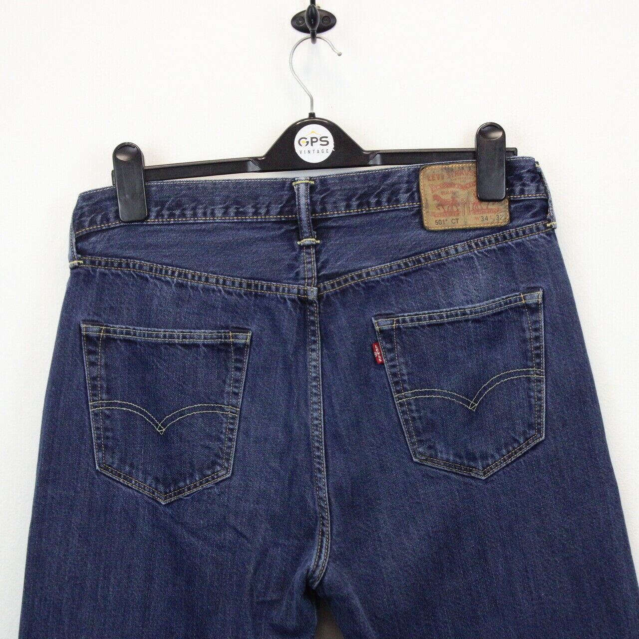 LEVIS 501 CT Jeans Mid Blue | W34 L30 – GPS Vintage