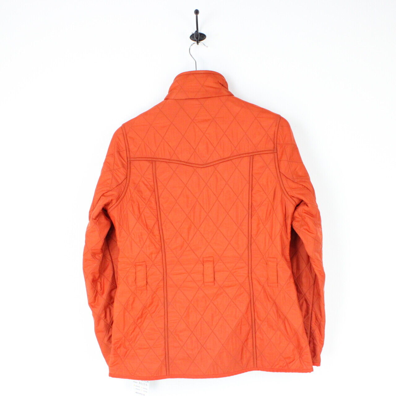 Barbour quilted jacket womens Orange on sale