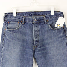 Load image into Gallery viewer, LEVIS 501 Jeans Mid Blue | W35 L28
